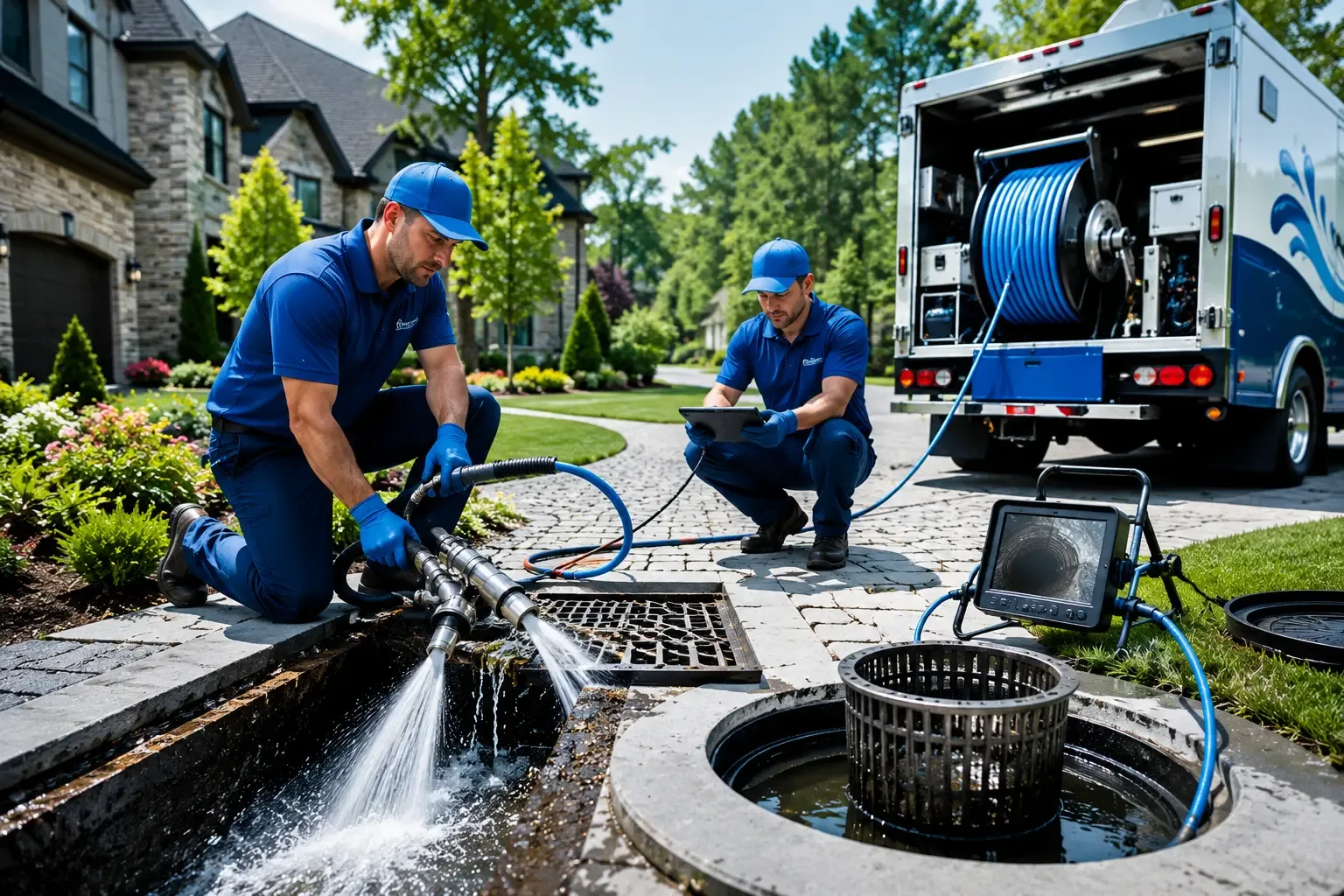 Local outdoor drain cleaning professionals in Low Moor, VA